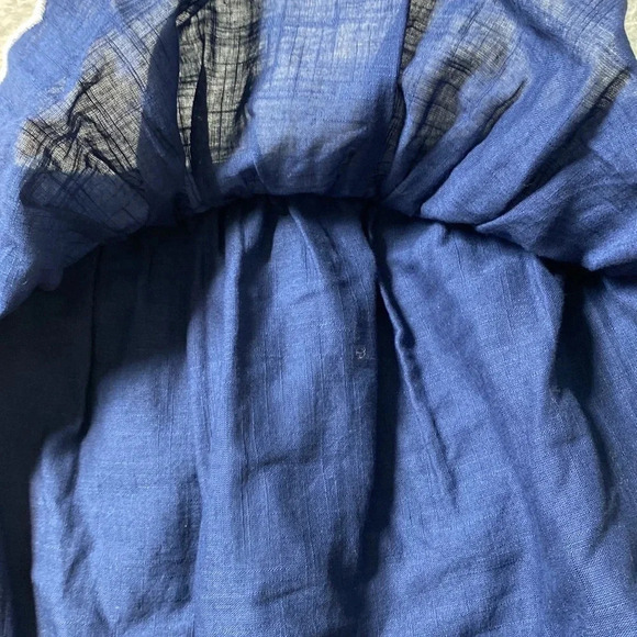 Vineyard vines navy strapless romper 100% cotton size XS - Picture 5 of 12